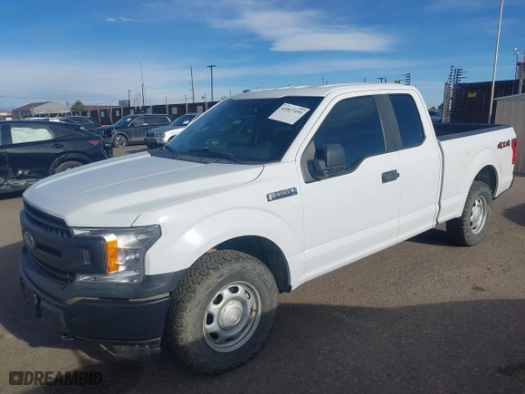 2018 Ford F-150 XL with VIN 1FTFX1E51JFA09160, listed as a IAAI auction lot 41817495 with 86,742 mi miles. Bid and sale history available at carsss.com. Image 17.