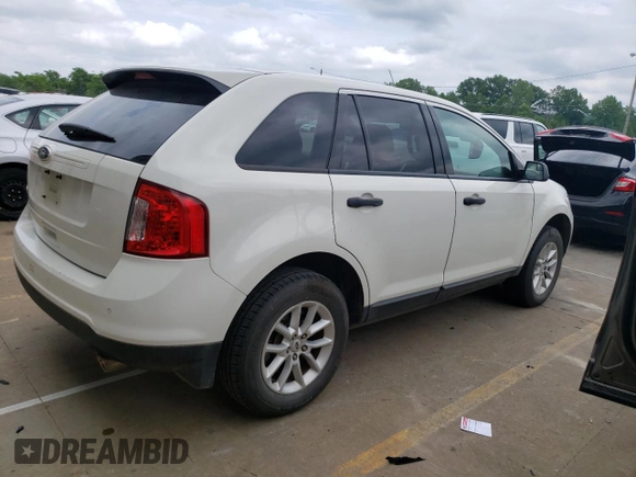 2013 Ford Edge SE with VIN 2FMDK3GC6DBB05350, listed as a Copart auction lot 59373375 with 123,339 mi miles and Salvage title. Bid and sale history available at DreamBid. Image 3.