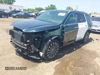 2023 Hyundai Palisade Calligraphy z VIN KM8R74GE4PU590391, wystawiony jako IAAI lot #42475508 z przebiegiem 38 015 mil mil oraz . Historia ofert i sprzedaży dostępna na DreamBid. Obrazek 18.