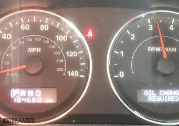 2009 Jeep Commander Sport with VIN 1J8HG48K69C511244, listed as a Copart auction lot 47545135 with 184,660 mi miles and Clean Title. Bid and sale history available at carsss.com. Image 9.