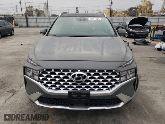 2023 Hyundai Santa Fe Hybrid SEL Premium with VIN 5NMS3DA12PH010716, listed as a Copart auction lot 73064324 with 14,268 mi miles and Salvage Title. Bid and sale history available at carsss.com. Image 5.