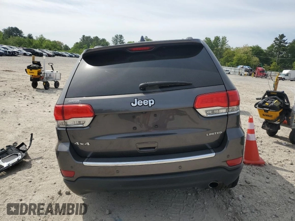 2017 Jeep Grand Cherokee Limited with VIN 1C4RJFBG5HC787443, listed as a Copart auction lot 57476865 with 80,075 mi miles and Salvage title. Bid and sale history available at DreamBid. Image 6.