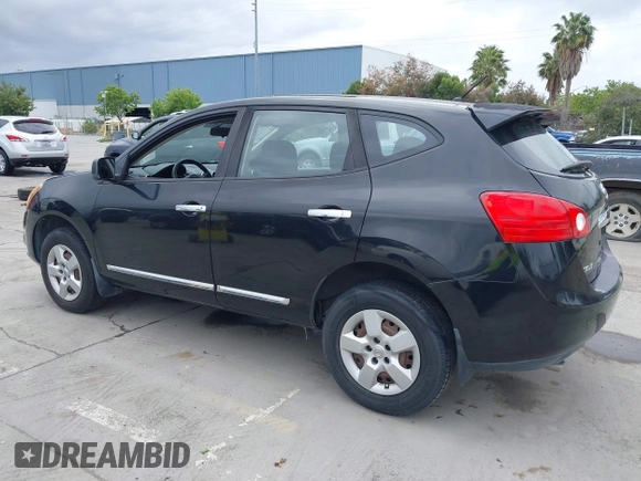 2011 Nissan Rogue SV with VIN JN8AS5MT9BW565965, listed as a IAAI auction lot 42136114 with 107,191 mi miles. Bid and sale history available at carsss.com. Image 3.