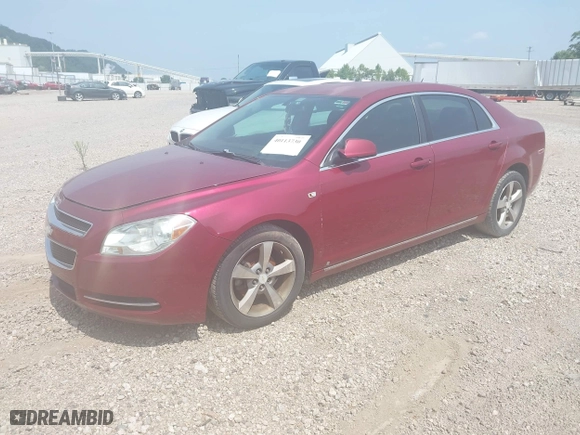 2008 Chevrolet Malibu LT w/2LT with VIN 1G1ZJ57B98F168830, listed as a IAAI auction lot 40113730 with 205,457 mi miles. Bid and sale history available at carsss.com. Image 2.