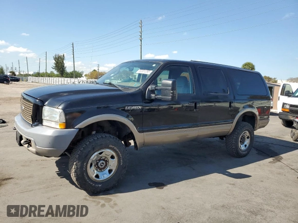 2004 Ford Excursion Eddie Bauer with VIN 1FMSU45P74EA29932, listed as a Copart auction lot 53301295 with 171,263 mi miles and Clean Title. Bid and sale history available at DreamBid. Image 1.