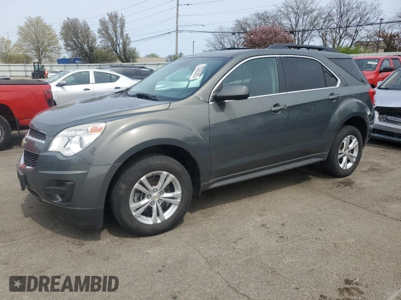 2013 Chevrolet Equinox LT with VIN 2GNFLDE31D6381292, listed as a Copart auction lot 53265285 with 70,936 mi miles and Salvage Title. Bid and sale history available at DreamBid. Image 1.