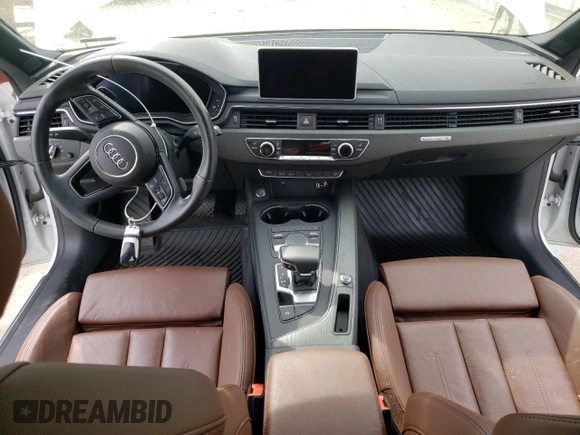 2018 Audi A5 Sportback Premium Plus with VIN WAUENCF57JA134721, listed as a Copart auction lot 43304073 with 0 mi miles. Bid and sale history available at carsss.com. Image 8.