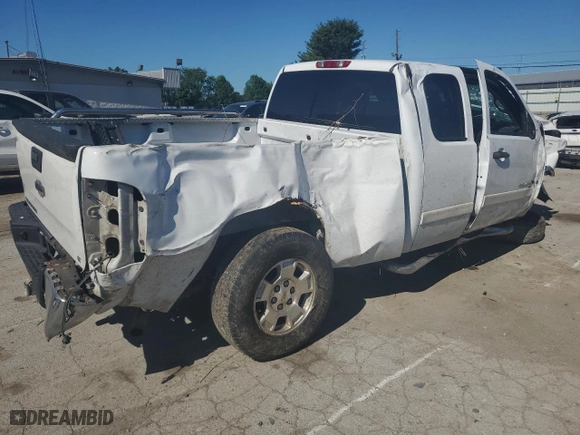 2007 Chevrolet Silverado 1500 Work Truck with VIN 2GCEC19C571681805, listed as a Copart auction lot 58482124 with 0 mi miles and Salvage Title. Bid and sale history available at carsss.com. Image 3.