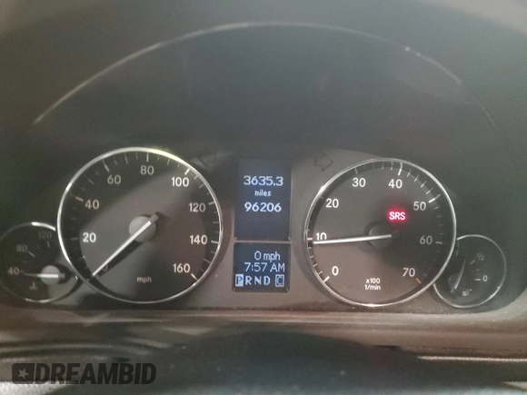 2007 Mercedes-Benz C 230 Sport with VIN WDBRF52H67F896266, listed as a Copart auction lot 45131425 with 96,206 mi miles and Salvage Title. Bid and sale history available at DreamBid. Image 9.