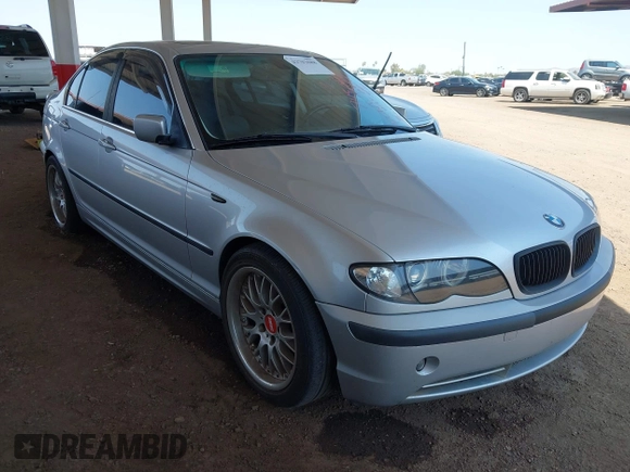 2002 BMW 3 Series 330i with VIN WBAEV53422KM20771, listed as a IAAI auction lot 42703688 with 180,402 mi miles and . Bid and sale history available at DreamBid. Image 1.