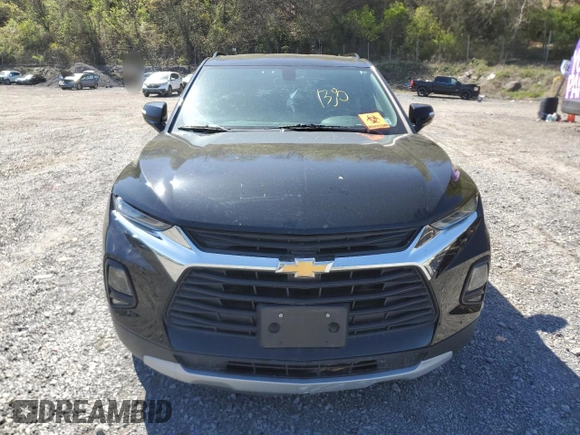 2019 Chevrolet Blazer with VIN 3GNKBGRS1KS703416, listed as a Copart auction lot 54320165 with Not provided miles and Salvage title. Bid and sale history available at DreamBid. Image 5.
