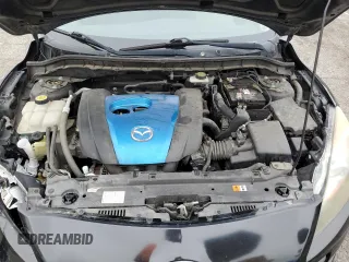 2013 Mazda 3 i Sport with VIN JM1BL1UPXD1847573, listed as a Copart auction lot 53841635 with 158,722 mi miles and Salvage Title. Bid and sale history available at DreamBid. Image 11.