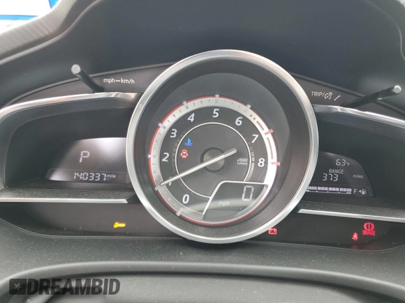 2014 Mazda 3 S Touring with VIN JM1BM1L31E1159880, listed as a Copart auction lot 86651664 with 140,337 mi miles and Salvage Title. Bid and sale history available at DreamBid. Image 9.