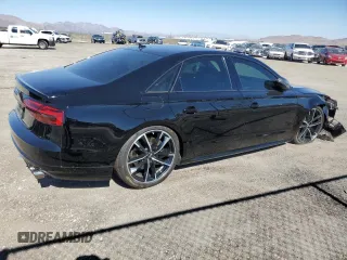 2017 Audi S8 z VIN WUAJ5AFD1HN900851, wystawiony jako Copart lot #72397763 z przebiegiem 51 032 mil mil oraz . Historia ofert i sprzedaży dostępna na DreamBid. Obrazek 3.