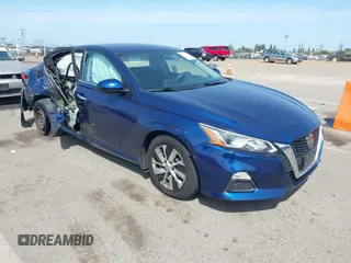 2019 Nissan Altima S z VIN 1N4BL4BV3KC103257, wystawiony jako IAAI lot #42056680 z przebiegiem 99 467 mil mil oraz . Historia ofert i sprzedaży dostępna na DreamBid. Obrazek 1.