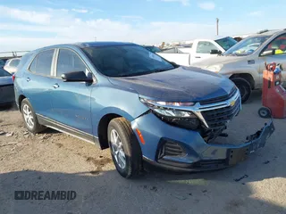 2024 Chevrolet Equinox LS with VIN 3GNAXHEG1RL251699, listed as a IAAI auction lot 41288241 with 13,708 mi miles and . Bid and sale history available at DreamBid. Image 1.