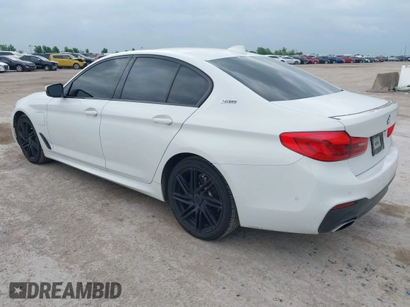 2019 BMW 5 Series 530e with VIN WBAJA9C58KB389245, listed as a IAAI auction lot 42111193 with 88,383 mi miles and . Bid and sale history available at DreamBid. Image 3.