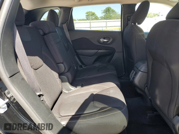 2017 Jeep Cherokee Latitude with VIN 1C4PJMCB0HW520725, listed as a Copart auction lot 53493485 with 74,333 mi miles and Salvage Title. Bid and sale history available at DreamBid. Image 11.