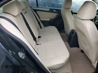 2012 Volkswagen Jetta Sedan SE w/Convenience & Sunroof with VIN 3VWDX7AJ2CM344828, listed as a Copart auction lot 49746154 with 81,927 mi miles and Salvage Title. Bid and sale history available at carsss.com. Image 10.