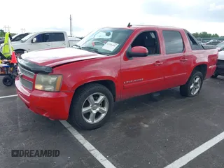 2007 Chevrolet Avalanche LTZ z VIN 3GNEC12J97G302411, wystawiony jako IAAI lot #42236491 z przebiegiem 271 454 mil mil oraz . Historia ofert i sprzedaży dostępna na DreamBid. Obrazek 2.