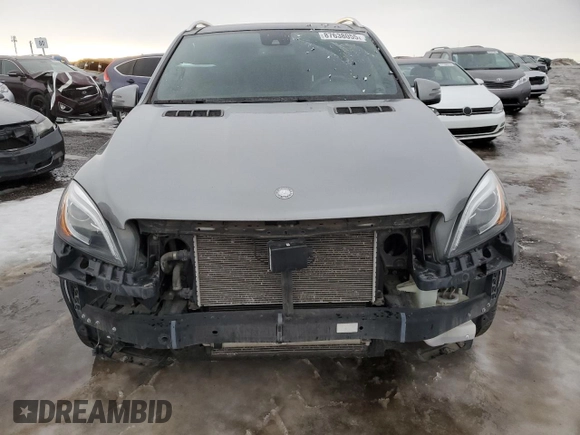 2014 Mercedes-Benz M 550 with VIN 4JGDA7DB3EA435594, listed as a Copart auction lot 87638055 with 227,256 mi miles and Salvage title. Bid and sale history available at DreamBid. Image 5.