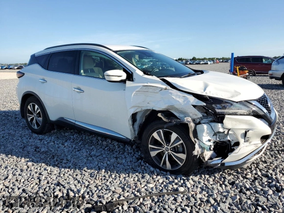 2020 Nissan Murano SV with VIN 5N1AZ2BJ0LN110223, listed as a Copart auction lot 62078265 with 78,937 mi miles and Non repairable. Bid and sale history available at DreamBid. Image 4.