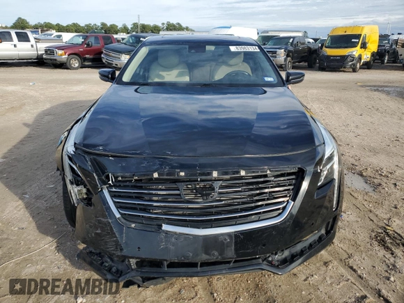 2018 Cadillac CT6 RWD with VIN 1G6KA5RX4JU113613, listed as a Copart auction lot 83983134 with 112,787 mi miles and Salvage Title. Bid and sale history available at DreamBid. Image 5.