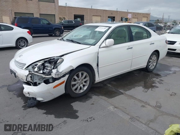 2004 Lexus ES 350 with VIN JTHBA30G145004280, listed as a IAAI auction lot 42114785 with 96,952 mi miles and . Bid and sale history available at DreamBid. Image 2.