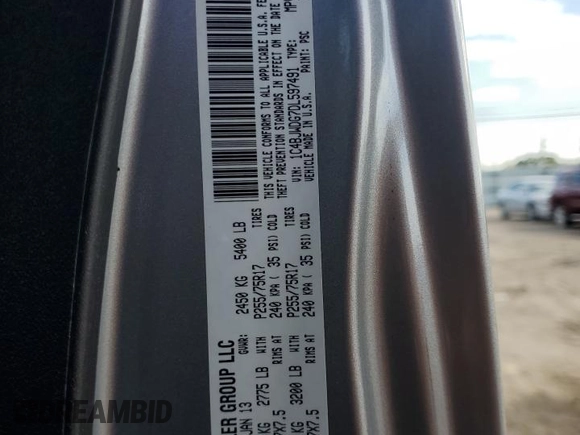 2013 Jeep Wrangler Unlimited Sport z VIN 1C4BJWDG7DL597491, wystawiony jako Copart lot #50719435 z przebiegiem Nie podano mil oraz Szkoda całkowita • Salvage title. Historia ofert i sprzedaży dostępna na DreamBid. Obrazek 15.