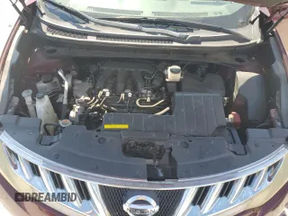 2009 Nissan Murano S with VIN JN8AZ18W89W104047, listed as a Copart auction lot 50977575 with 166,442 mi miles and Salvage Title. Bid and sale history available at carsss.com. Image 12.