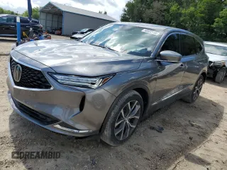 2024 Acura MDX Technology with VIN 5J8YD9H43RL005516, listed as a Copart auction lot 58522115 with 7,065 mi miles and Salvage title. Bid and sale history available at DreamBid. Image 1.