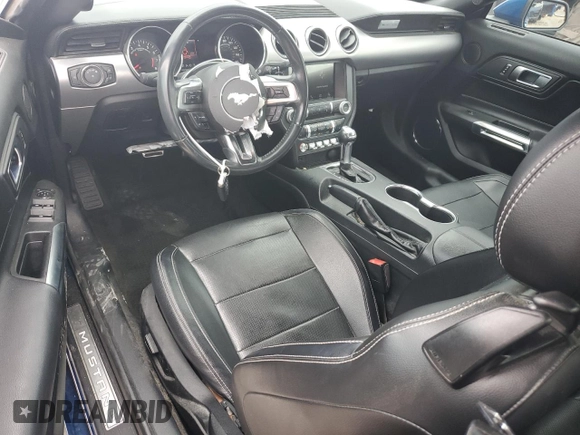 2018 Ford Mustang EcoBoost Premium with VIN 1FATP8UH3J5115516, listed as a Copart auction lot 54569685 with 73,034 mi miles and Salvage title. Bid and sale history available at DreamBid. Image 8.