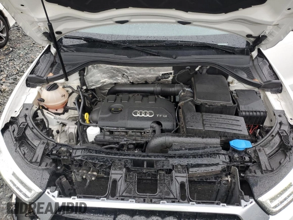 2018 Audi Q3 Premium Plus with VIN WA1HCCFS0JR002116, listed as a Copart auction lot 44686015 with 86,580 mi miles and Salvage title. Bid and sale history available at DreamBid. Image 12.