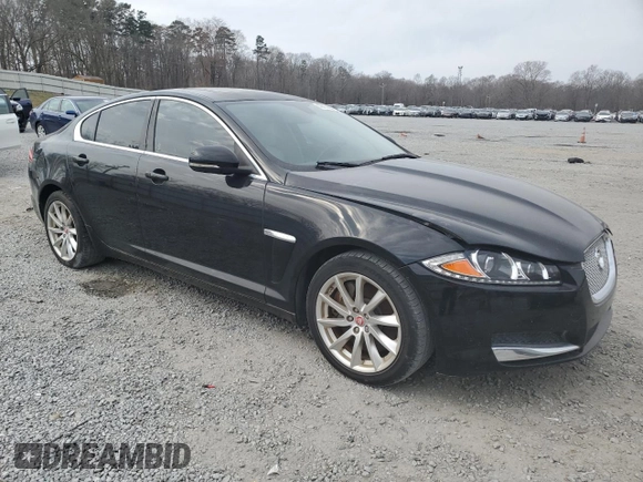 2015 Jaguar XF I4 T Premium with VIN SAJWA0FS2FPU48094, listed as a Copart auction lot 46974285 with Not Provided miles and Clean Title. Bid and sale history available at carsss.com. Image 4.