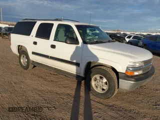 2001 Chevrolet Suburban LT with VIN 3GNFK16T21G140860, listed as a IAAI auction lot 41408412 with 141,322 mi miles. Bid and sale history available at carsss.com. Image 1.