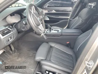2022 BMW 7 Series 750i xDrive with VIN WBA7U2C09NCJ69088, listed as a Copart auction lot 54895725 with 12,893 mi miles and Clean title. Bid and sale history available at DreamBid. Image 7.