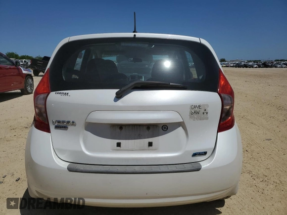 2014 Nissan Note S with VIN 3N1CE2CP3EL427740, listed as a Copart auction lot 52353115 with 132,371 mi miles and Salvage Title. Bid and sale history available at DreamBid. Image 6.