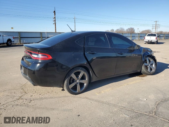 2015 Dodge Dart GT with VIN 1C3CDFEB4FD421675, listed as a Copart auction lot 47302035 with 111,212 mi miles and Salvage Title. Bid and sale history available at DreamBid. Image 3.
