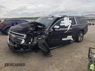 2016 Chevrolet Suburban LTZ with VIN 1GNSKJKC4GR439134, listed as a Copart auction lot 54576675 with 140,937 mi miles and Salvage title. Bid and sale history available at DreamBid. Image 1.