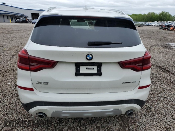 2020 BMW X3 xDrive30i z VIN 5UXTY5C05LLT32175, wystawiony jako Copart lot #57466715 z przebiegiem 49 575 mil mil oraz Szkoda całkowita • Salvage title. Historia ofert i sprzedaży dostępna na DreamBid. Obrazek 6.