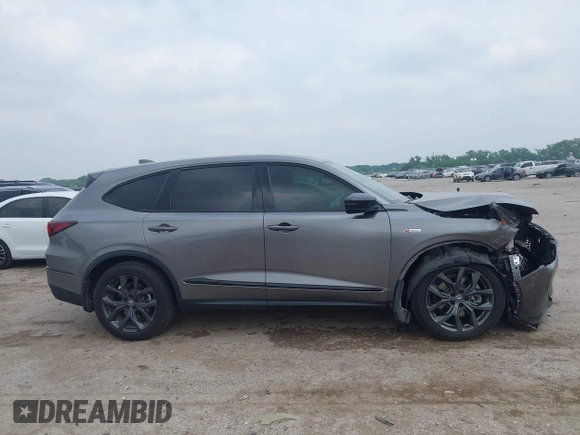 2022 Acura MDX w/A-Spec Package with VIN 5J8YE1H06NL050763, listed as a IAAI auction lot 42280138 with 30,037 mi miles and . Bid and sale history available at DreamBid. Image 13.