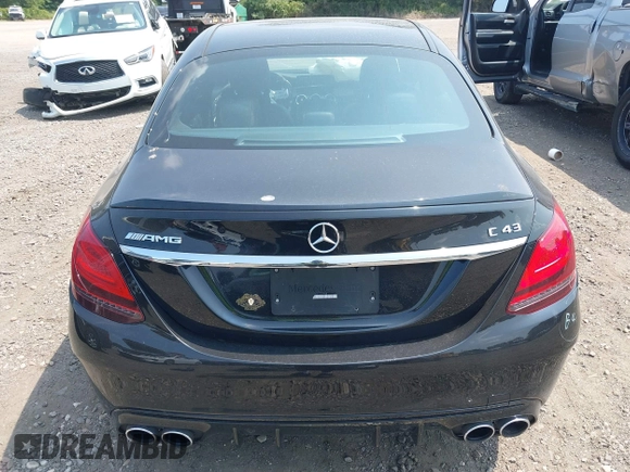 2020 Mercedes-Benz C 43 AMG with VIN 55SWF6EB6LU329473, listed as a IAAI auction lot 40080118 with 26,041 mi miles and . Bid and sale history available at carsss.com. Image 16.