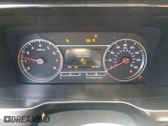 2023 Kia Sorento LX with VIN 5XYRG4LC7PG179481, listed as a Copart auction lot 49165445 with 73,144 mi miles and Salvage Title. Bid and sale history available at carsss.com. Image 9.