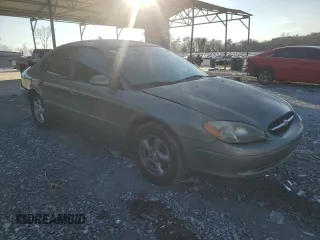 2002 Ford Taurus SES Standard with VIN 1FAFP55S92A126261, listed as a Copart auction lot 88535745 with 207,545 mi miles and Non Repairable. Bid and sale history available at carsss.com. Image 4.