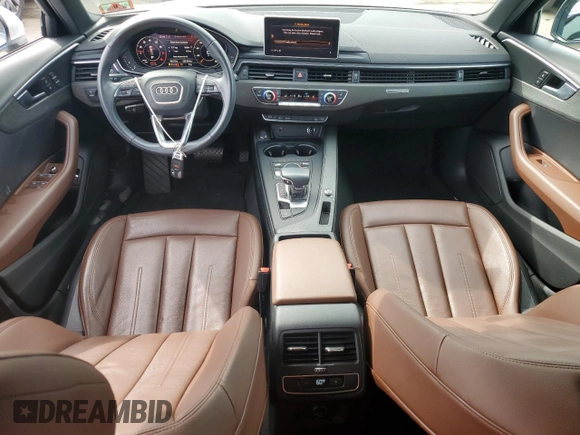 2018 Audi allroad A4 Premium with VIN WA17NAF41JA193040, listed as a Copart auction lot 73289744 with 62,213 mi miles and Salvage Title. Bid and sale history available at DreamBid. Image 8.