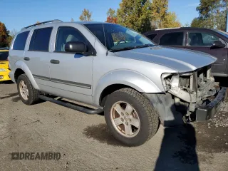 2008 Dodge Durango SLT with VIN 1D8HB48N38F121393, listed as a Copart auction lot 79657454 with 243,891 mi miles and Salvage title. Bid and sale history available at DreamBid. Image 4.