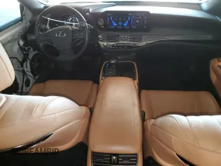 2021 Lexus LS with VIN JTHD51FF7M5013985, listed as a Copart auction lot 65029914 with 17,464 mi miles and Salvage Title. Bid and sale history available at carsss.com. Image 8.