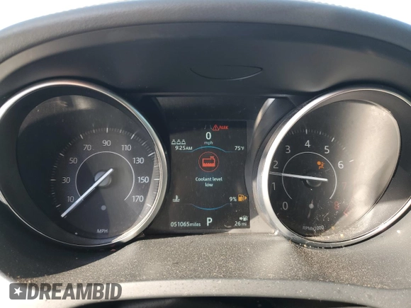 2020 Jaguar E-Pace with VIN SADFK2FX9L1008783, listed as a Copart auction lot 77960854 with 51,065 mi miles and Salvage Title. Bid and sale history available at DreamBid. Image 9.