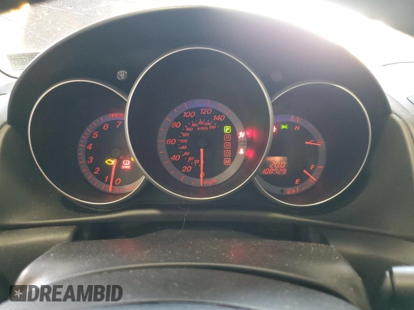 2007 Mazda 3 S Touring with VIN JM1BK324471701200, listed as a Copart auction lot 49267535 with 108,729 mi miles and Salvage Title. Bid and sale history available at DreamBid. Image 9.