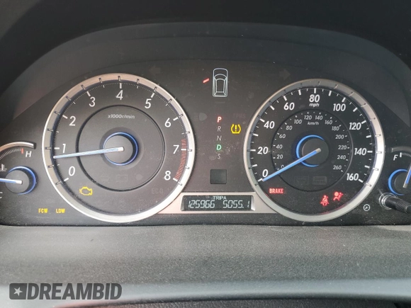 2013 Honda Crosstour EX-L with VIN 5J6TF2H51DL005049, listed as a Copart auction lot 74529664 with 125,966 mi miles and Salvage Title. Bid and sale history available at carsss.com. Image 9.